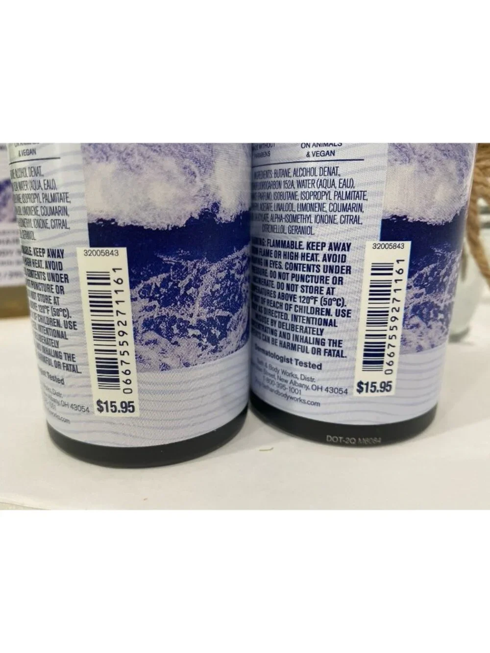 Bath & Body Works Mens Collection  “Coastal Cliffs” New 3 Pc Body Care Set